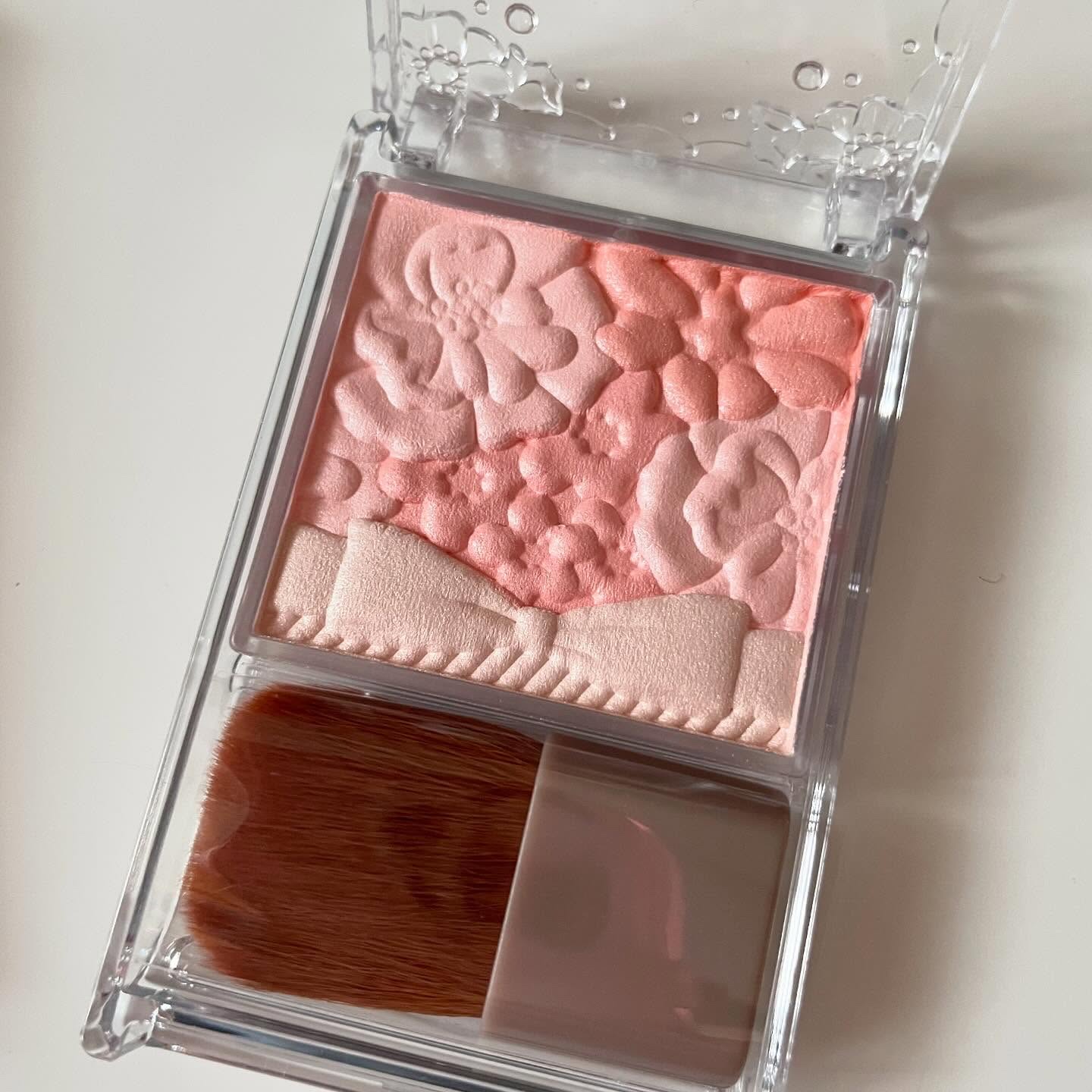 グロウフルールチークス/キャンメイク/パウダーチークを使ったクチコミ（3枚目）