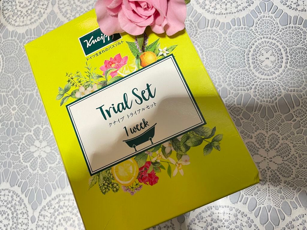 バスソルト トライアルセット/クナイプ/無機塩系入浴剤を使ったクチコミ(1枚目)