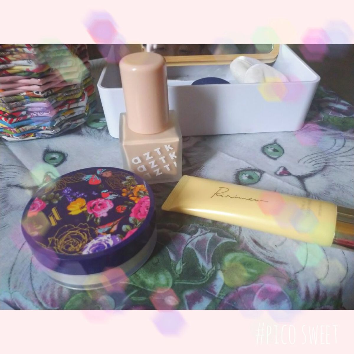 フェザータッチファンデーション 01 ナチュラルベージュ/aZTK/リキッドファンデーションを使ったクチコミ（1枚目）