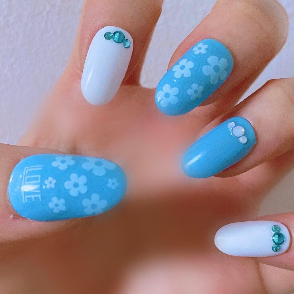 ネイルチップ/DAISO/ネイルチップ・パーツを使ったクチコミ(1枚目)