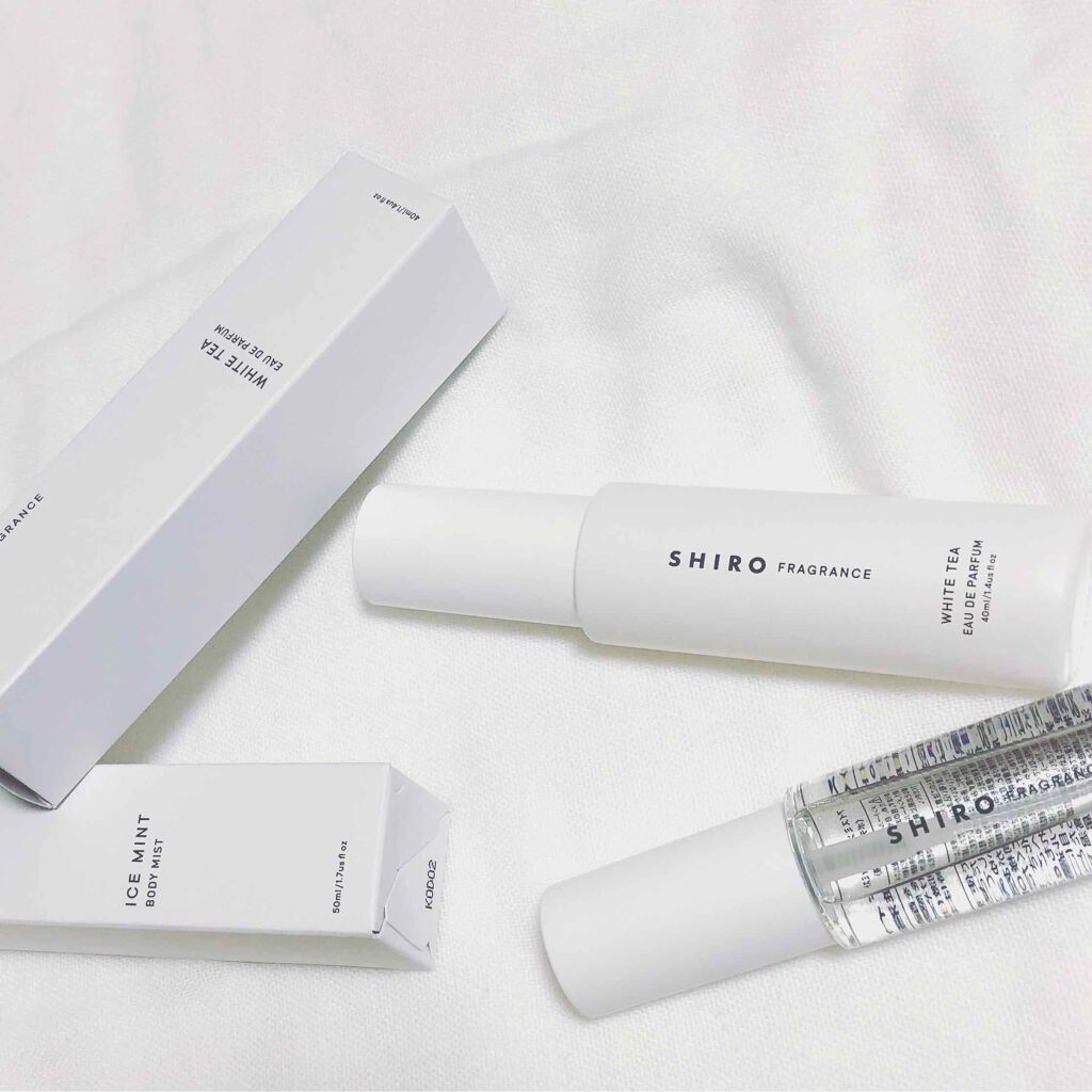 ホワイトティー オードパルファン/SHIRO/香水(レディース)を使ったクチコミ(1枚目)