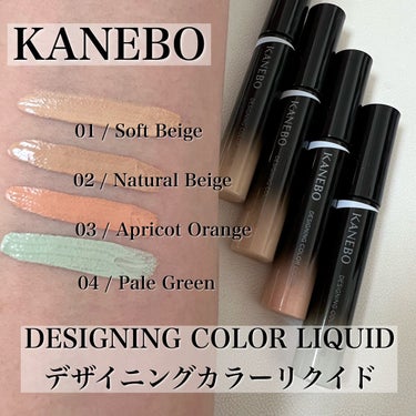 デザイニングカラーリクイド 03 Apricot Orange / KANEBO