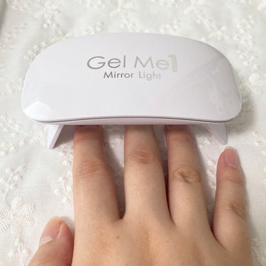 ジェルミーワン ジェルミーミラーライトのクチコミ「♡Gelme1の専用硬化ライト♡

ジェルミーワンはかわいいカラーが多く、カラーバリエーション.....」（2枚目）