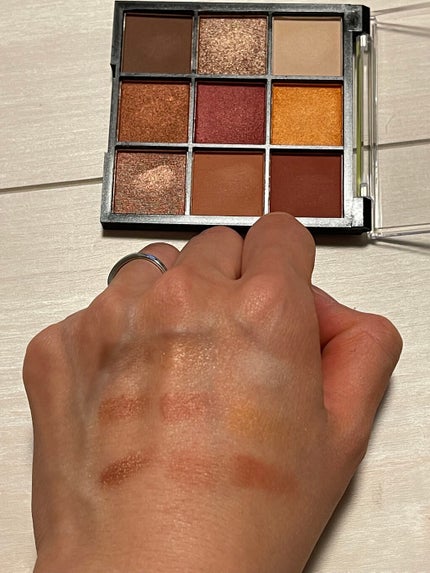 UR GLAM BLOOMING EYE COLOR PALETTE/U R GLAM/アイシャドウパレットを使ったクチコミ(2枚目)