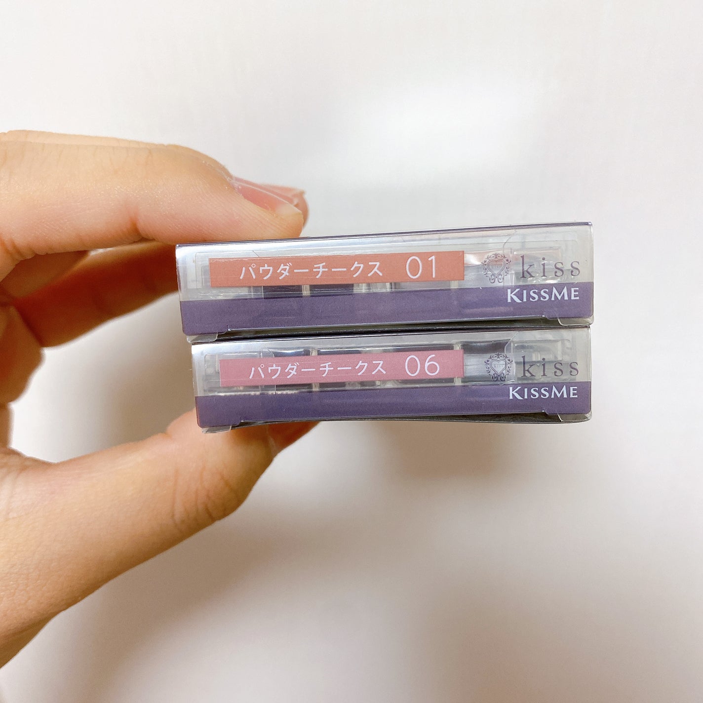 パウダーチークス/KiSS/パウダーチークを使ったクチコミ(7枚目)