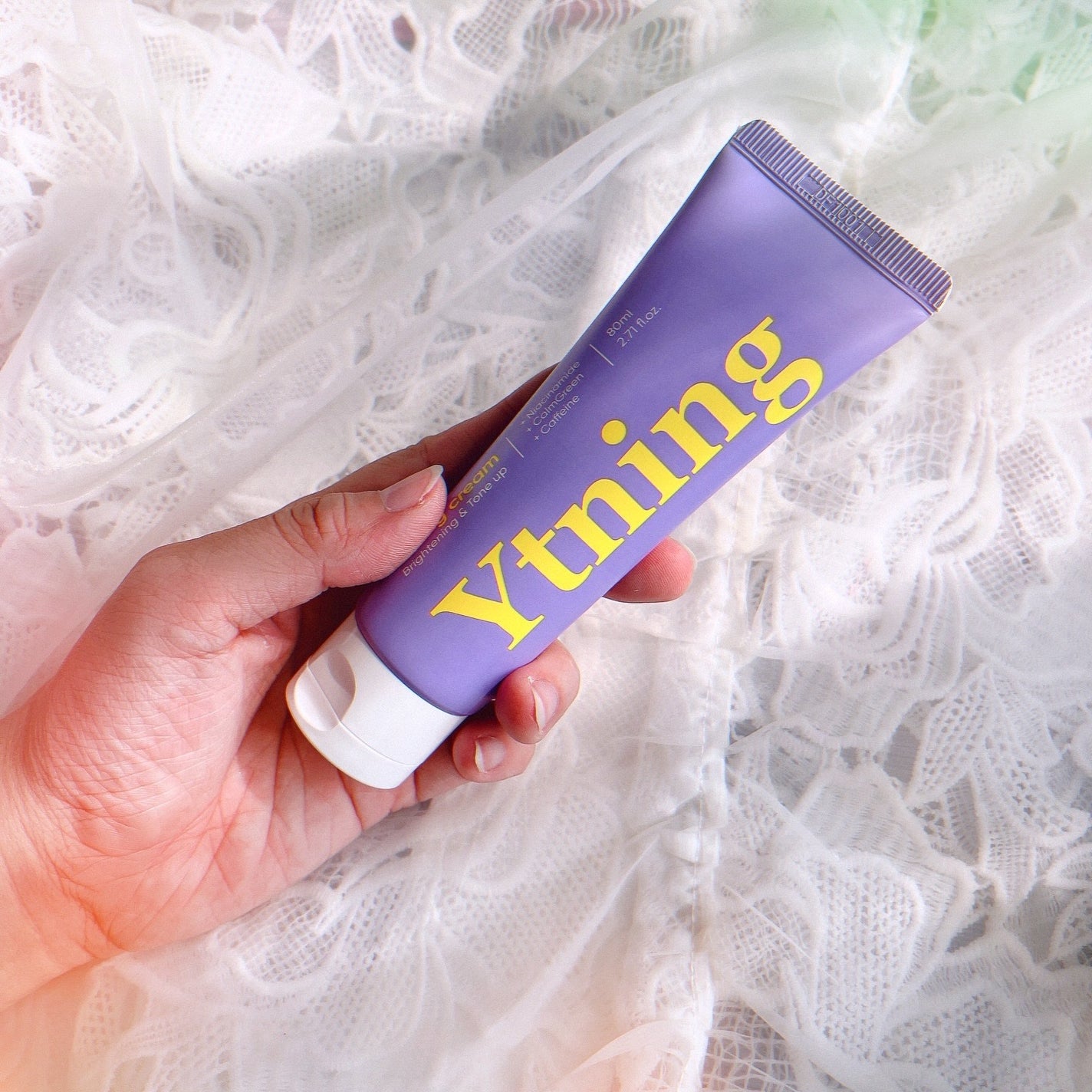 ワイトニング 美白ボディークリーム/Ytning/ボディクリームを使ったクチコミ(2枚目)