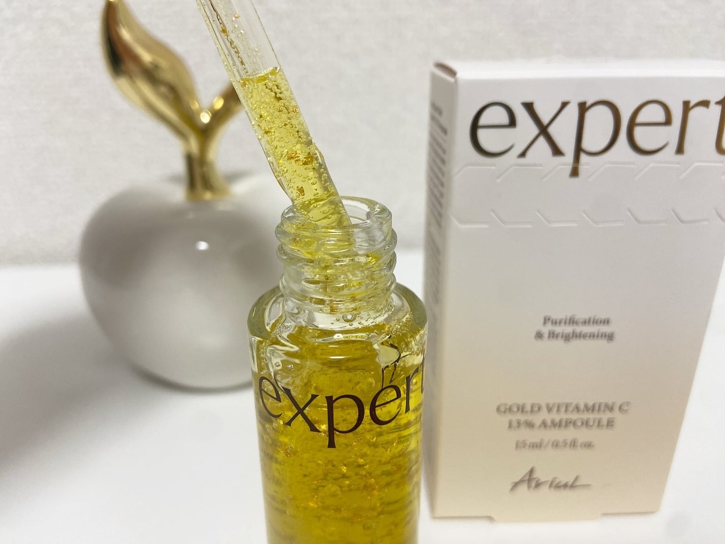 ゴールドビタミンC13%アンプル/Ariul/美容液を使ったクチコミ(4枚目)