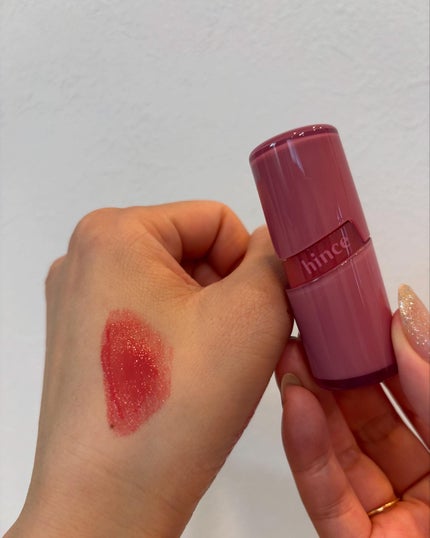 ロウグロウジェルティント/hince/リップティントを使ったクチコミ(4枚目)