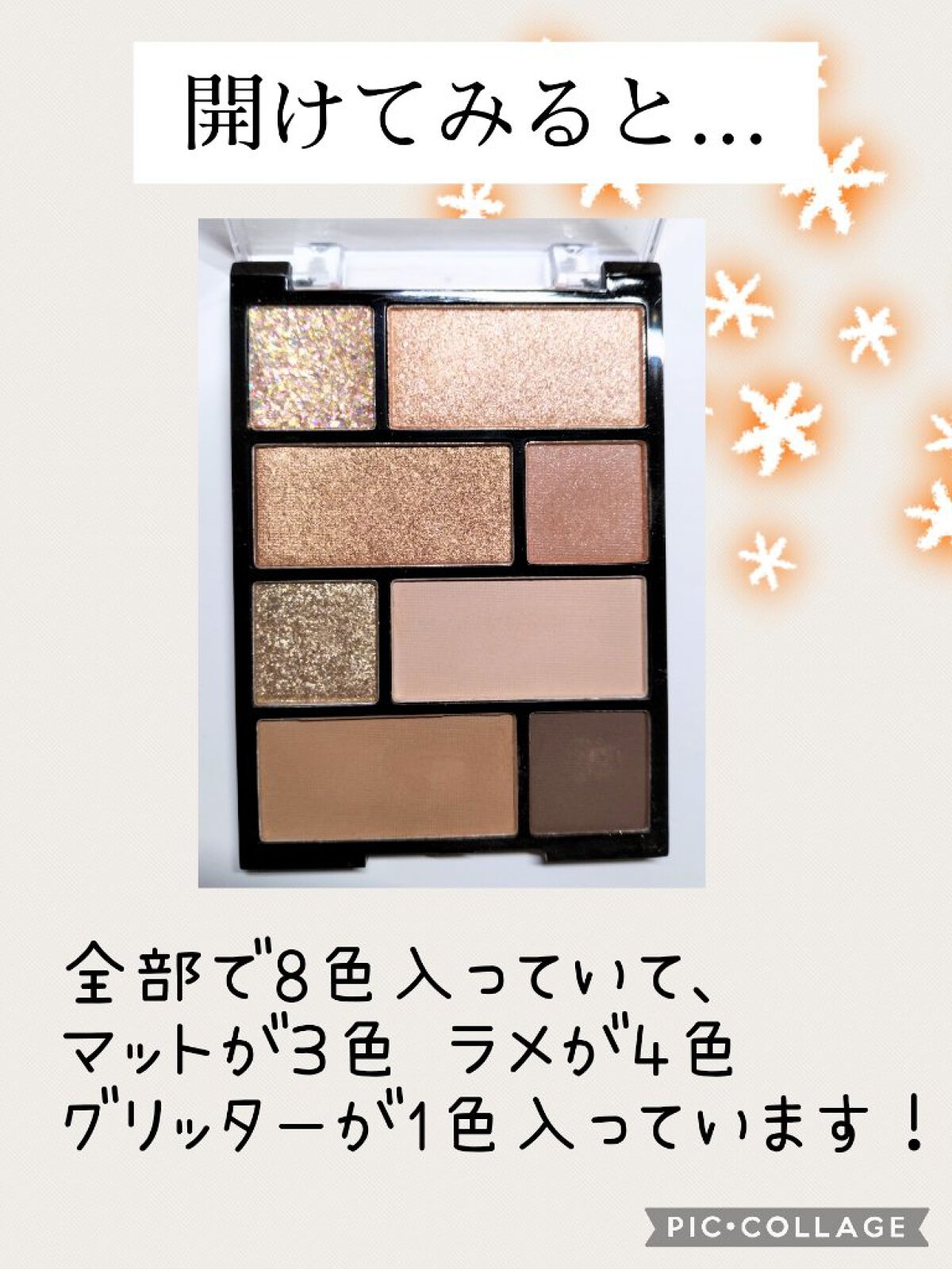 UR GLAM　BLOOMING EYE COLOR PALETTE/U R GLAM/アイシャドウパレットを使ったクチコミ（3枚目）
