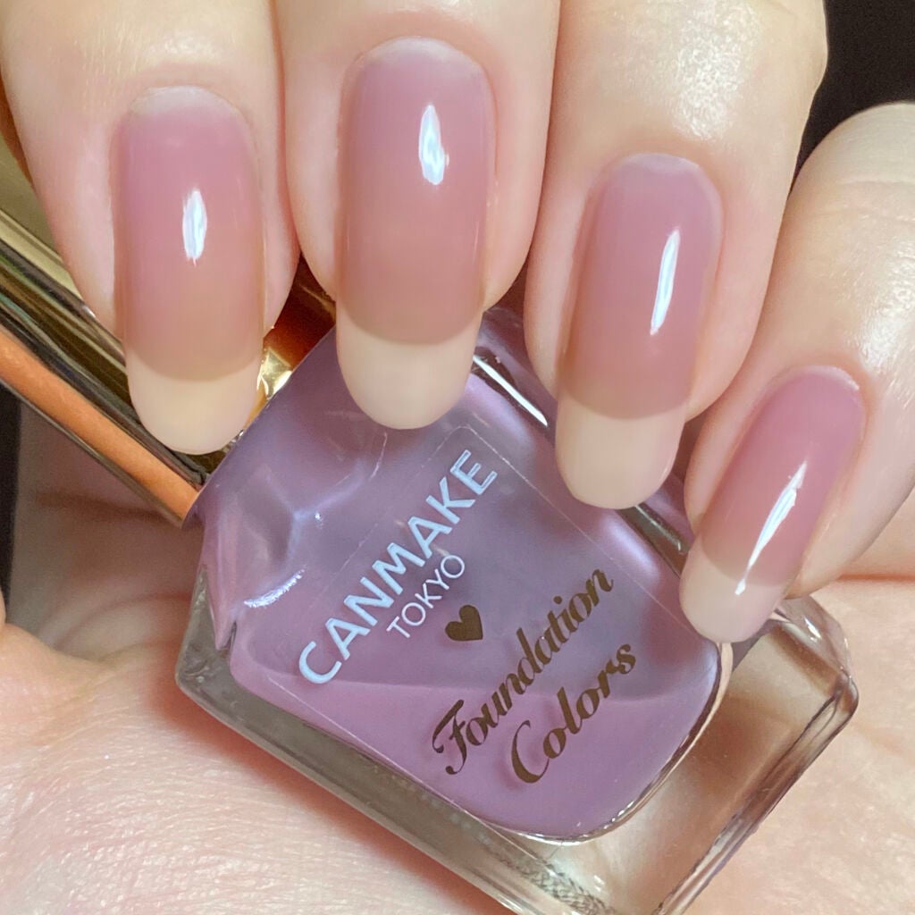 ファンデーションカラーズ/キャンメイク/マニキュアを使ったクチコミ(6枚目)