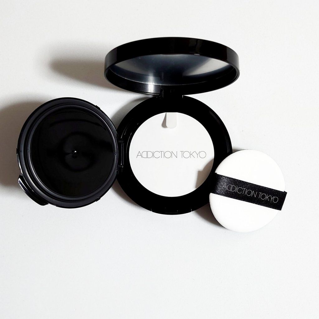 スキンリフレクト ラスティング UV クッションファンデーション クッションファンデーション ケース/ADDICTION/クッションファンデーションを使ったクチコミ（1枚目）