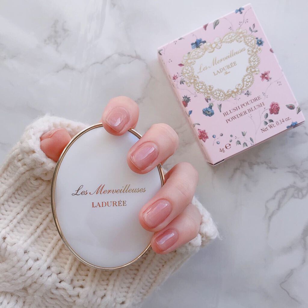 パウダーブラッシュ/レ・メルヴェイユーズ ラデュレ/パウダーチークを使ったクチコミ（2枚目）