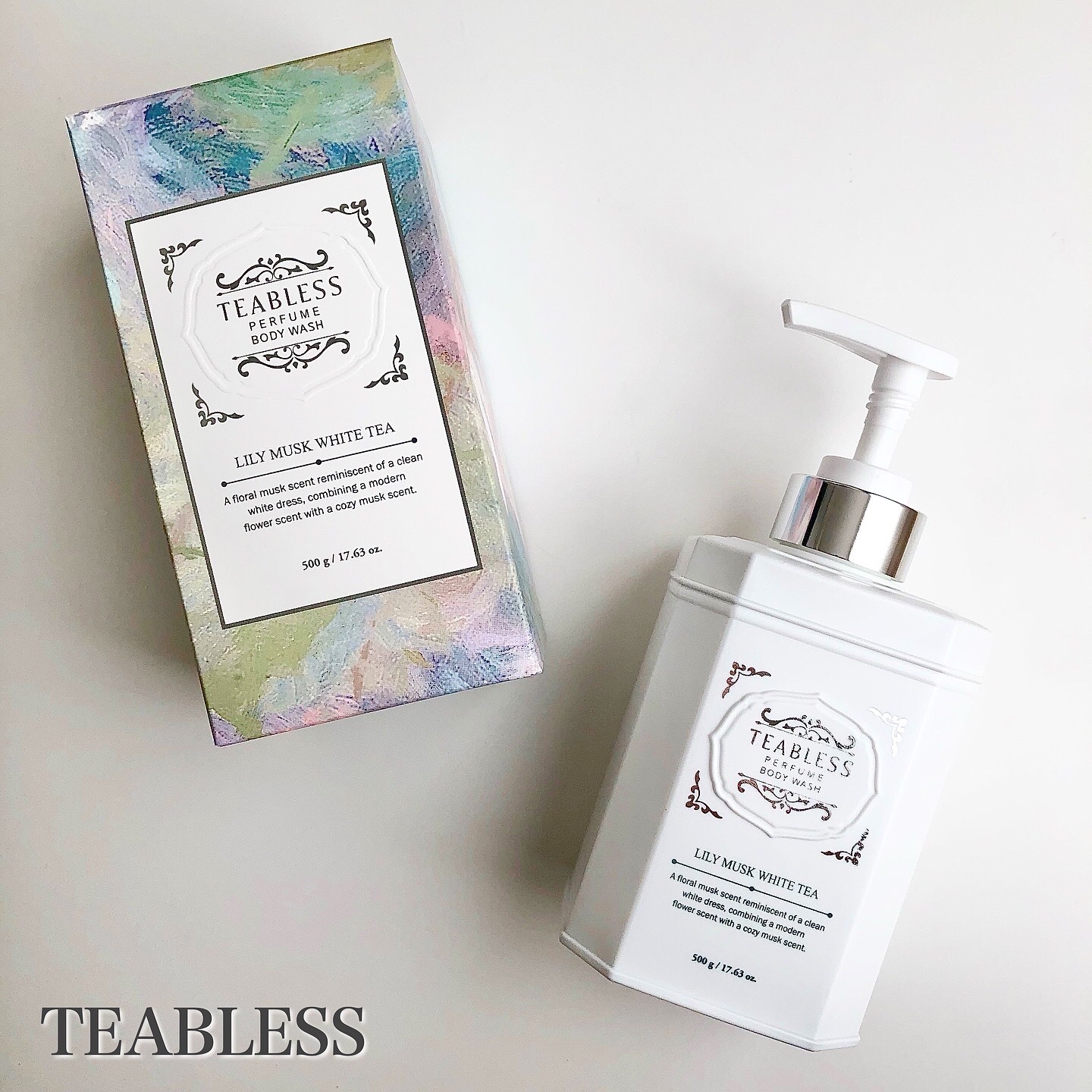 パフュームボディローション リリィムスクホワイトティー/TEABLESS/ボディローションを使ったクチコミ（1枚目）