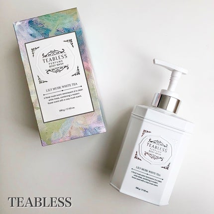 パフュームボディローション リリィムスクホワイトティー/TEABLESS/ボディローションを使ったクチコミ(1枚目)