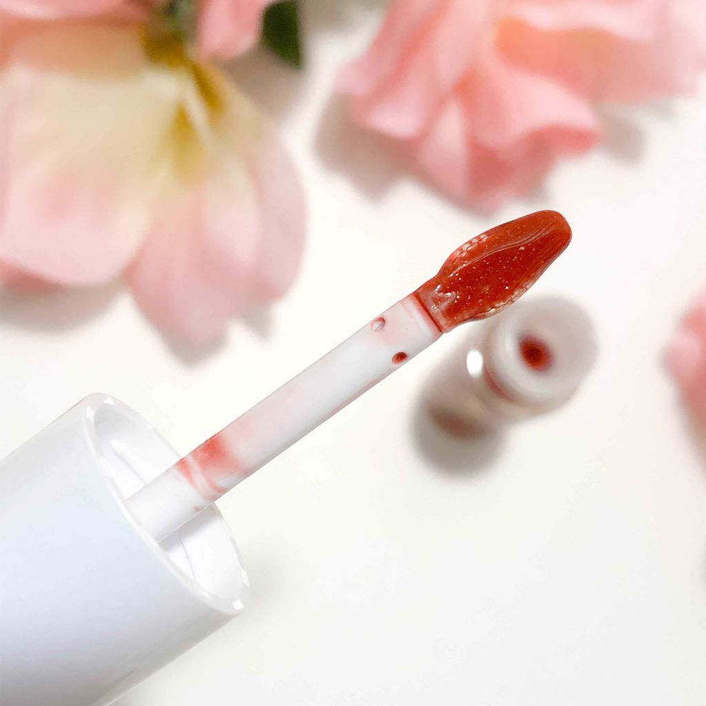 ミネラルカラーセラム 07 ショコラ/ONLY MINERALS/リップグロスを使ったクチコミ（2枚目）