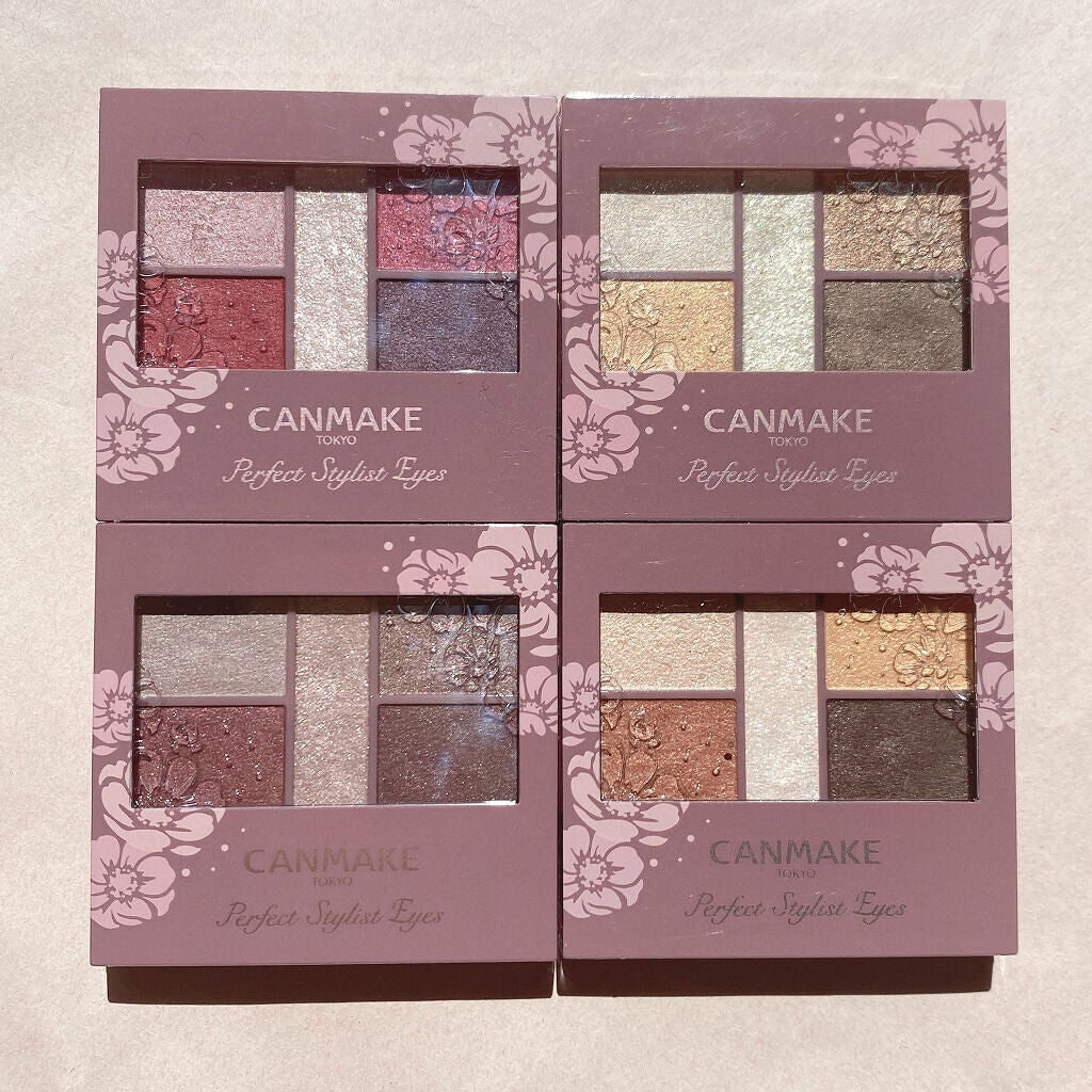 パーフェクトスタイリストアイズ/キャンメイク/アイシャドウパレットを使ったクチコミ(2枚目)