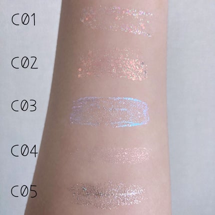 スパークリングギャラクシーリキッドアイシャドウ/COLORKEY/リキッドアイシャドウを使ったクチコミ(6枚目)