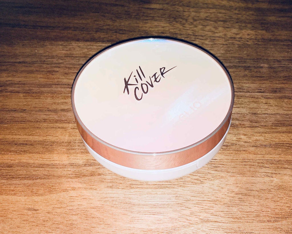 キル カバー ピンク グロウ クリーム クッション/CLIO/クッションファンデーションを使ったクチコミ(1枚目)