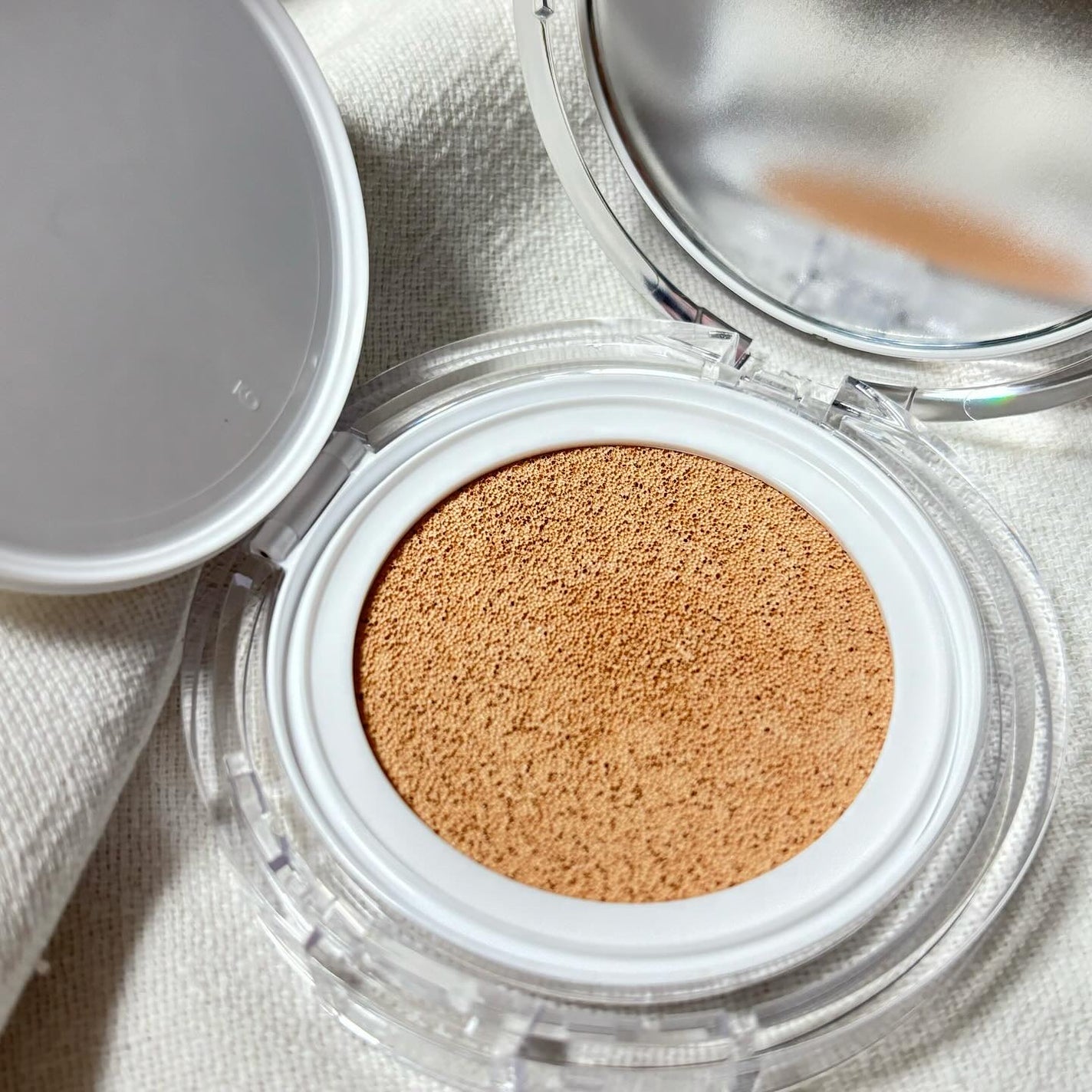 ハートリーフシーンカバークッション/23years old/クッションファンデーションを使ったクチコミ(5枚目)