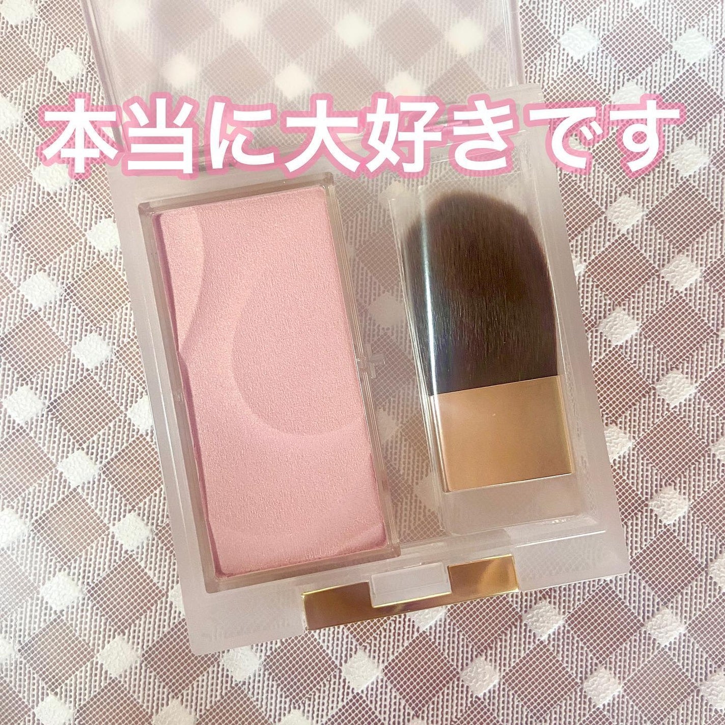 シームレストーン ブラッシュ/excel/パウダーチークを使ったクチコミ(1枚目)