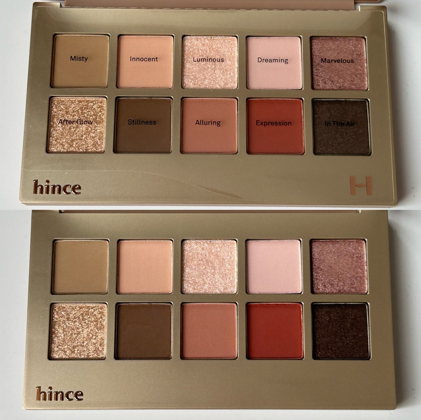 ニューデップスアイシャドウパレット/hince/アイシャドウパレットを使ったクチコミ(5枚目)