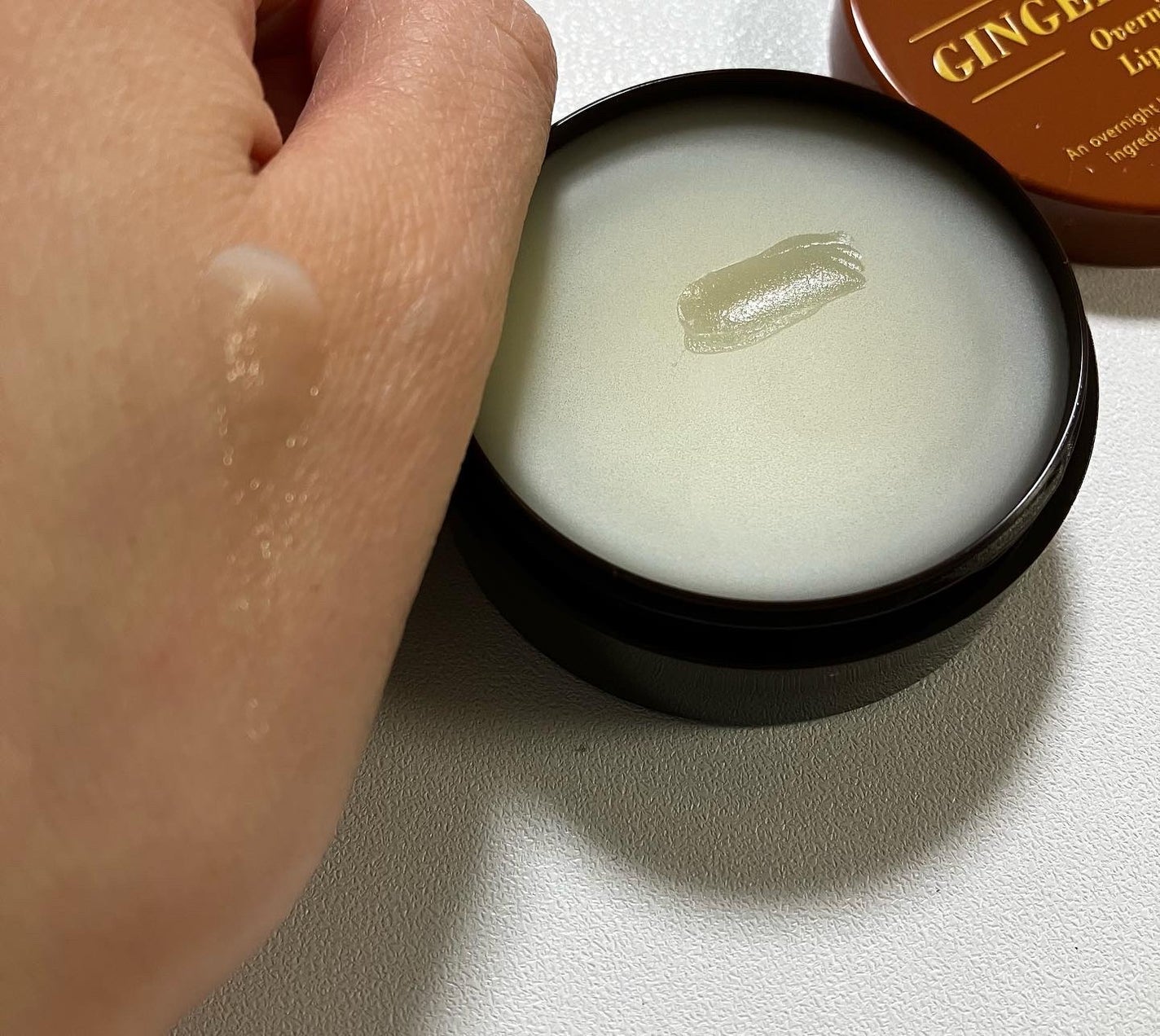 ジンジャーシュガーオーバーナイトリップマスク/ARITAUM/リップマスクを使ったクチコミ(2枚目)