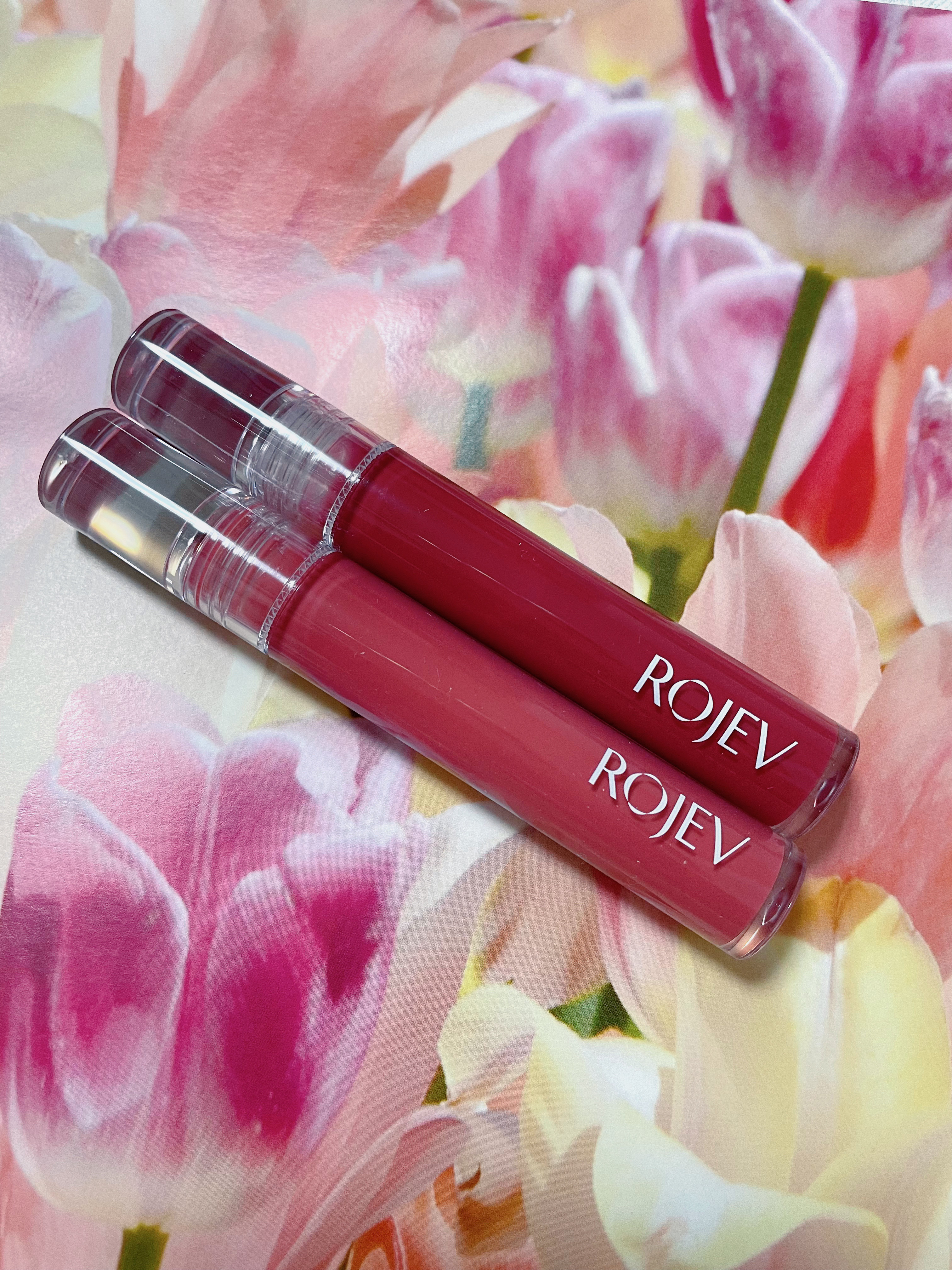 LIP PLUMPER GLAZE TINT/ROJEV/口紅を使ったクチコミ（2枚目）