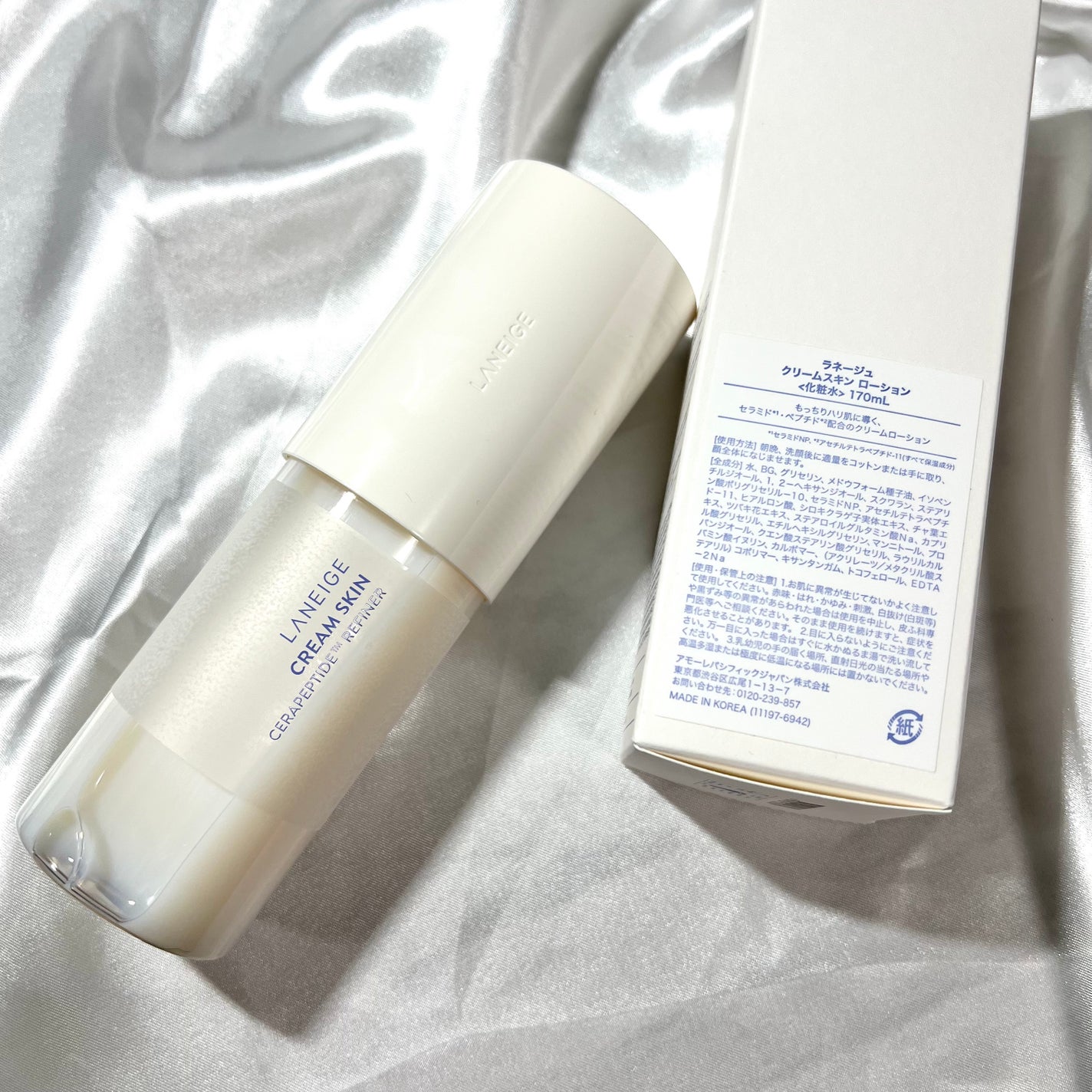 クリームスキン ローション/LANEIGE/化粧水を使ったクチコミ(6枚目)