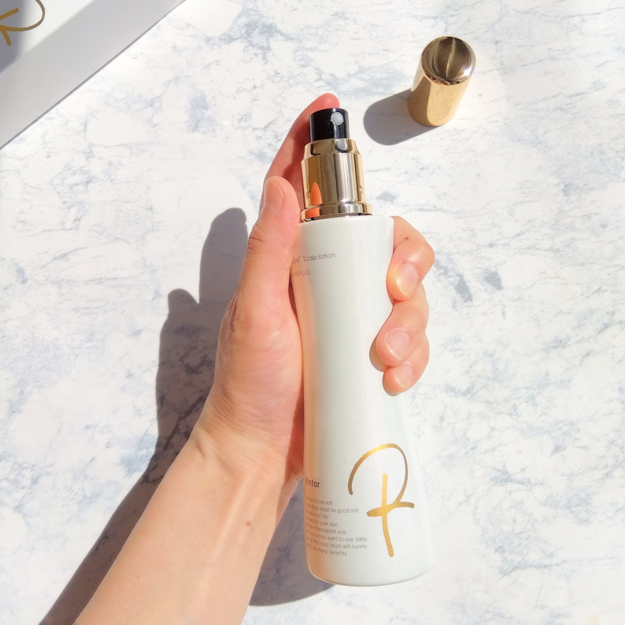 スカルプローション/Rintor/頭皮ローションを使ったクチコミ（3枚目）