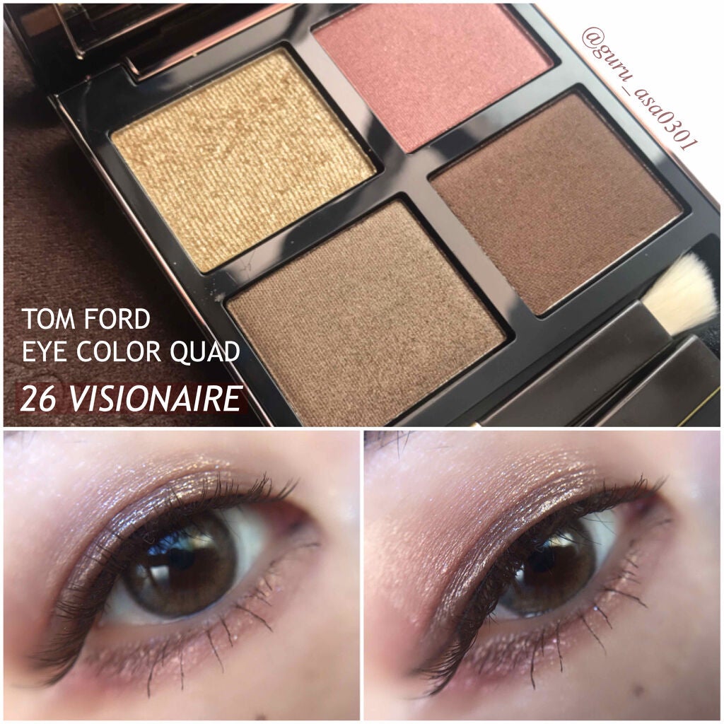 アイ カラー クォード/TOM FORD BEAUTY/アイシャドウパレットを使ったクチコミ(1枚目)