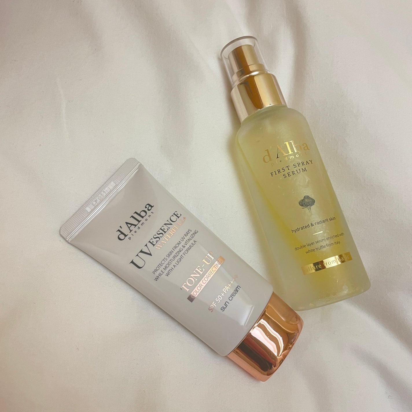 ダルバ ホワイトトリュフファーストスプレーセラム/ダルバ/ミスト状化粧水を使ったクチコミ(2枚目)