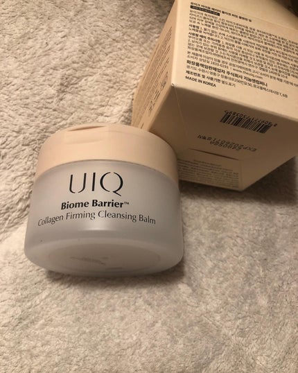 バイオームバリアコラーゲンファーミングクレンジングバーム/UIQ/クレンジングバームを使ったクチコミ(1枚目)
