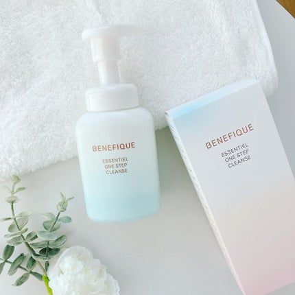 エッセンシャル ワンステップクレンズ/BENEFIQUE/洗顔フォームを使ったクチコミ(1枚目)