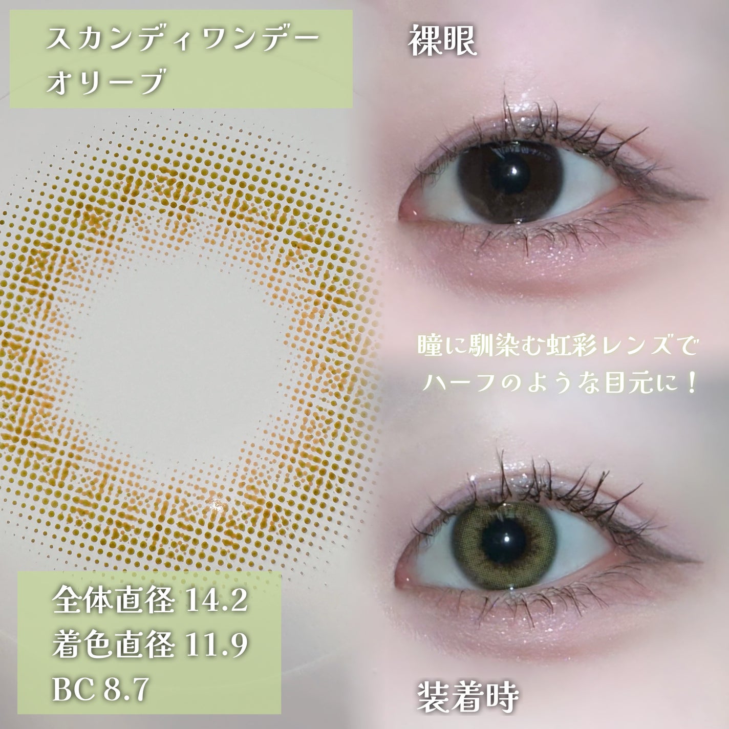 Ending 1day/OLENS/ワンデー(1DAY)カラコンを使ったクチコミ(5枚目)