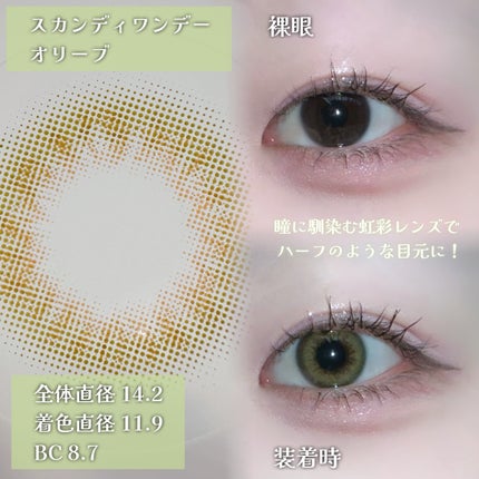 Ending 1day/OLENS/ワンデー(1DAY)カラコンを使ったクチコミ(5枚目)