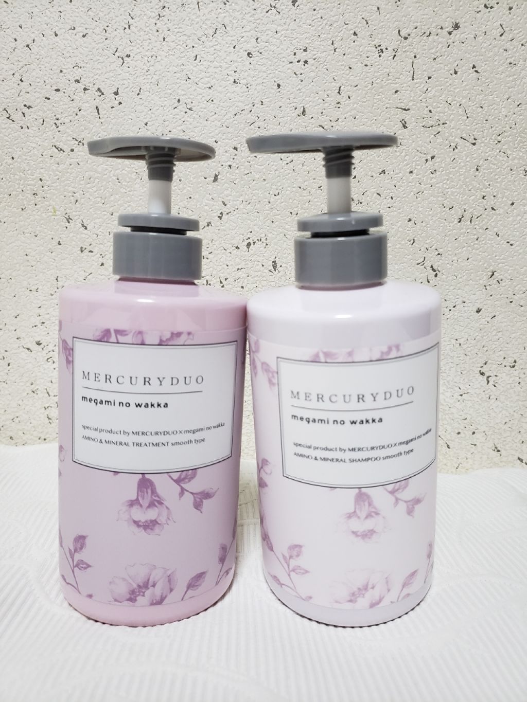 MERCURYDUO シャンプー【スムース】・トリートメント【スムース】/R&/市販シャンプーを使ったクチコミ（1枚目）