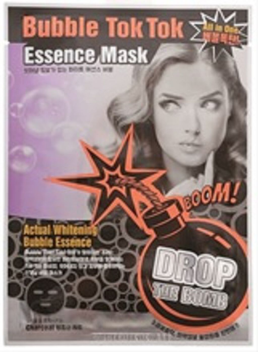 DROP THE BOMB BubbleTok Tok Essence Mask