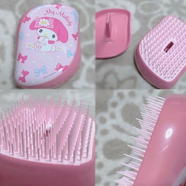 コンパクトスタイラー マイメロディ／リボン＆マーガレット/TANGLE TEEZER/ヘアブラシを使ったクチコミ（2枚目）