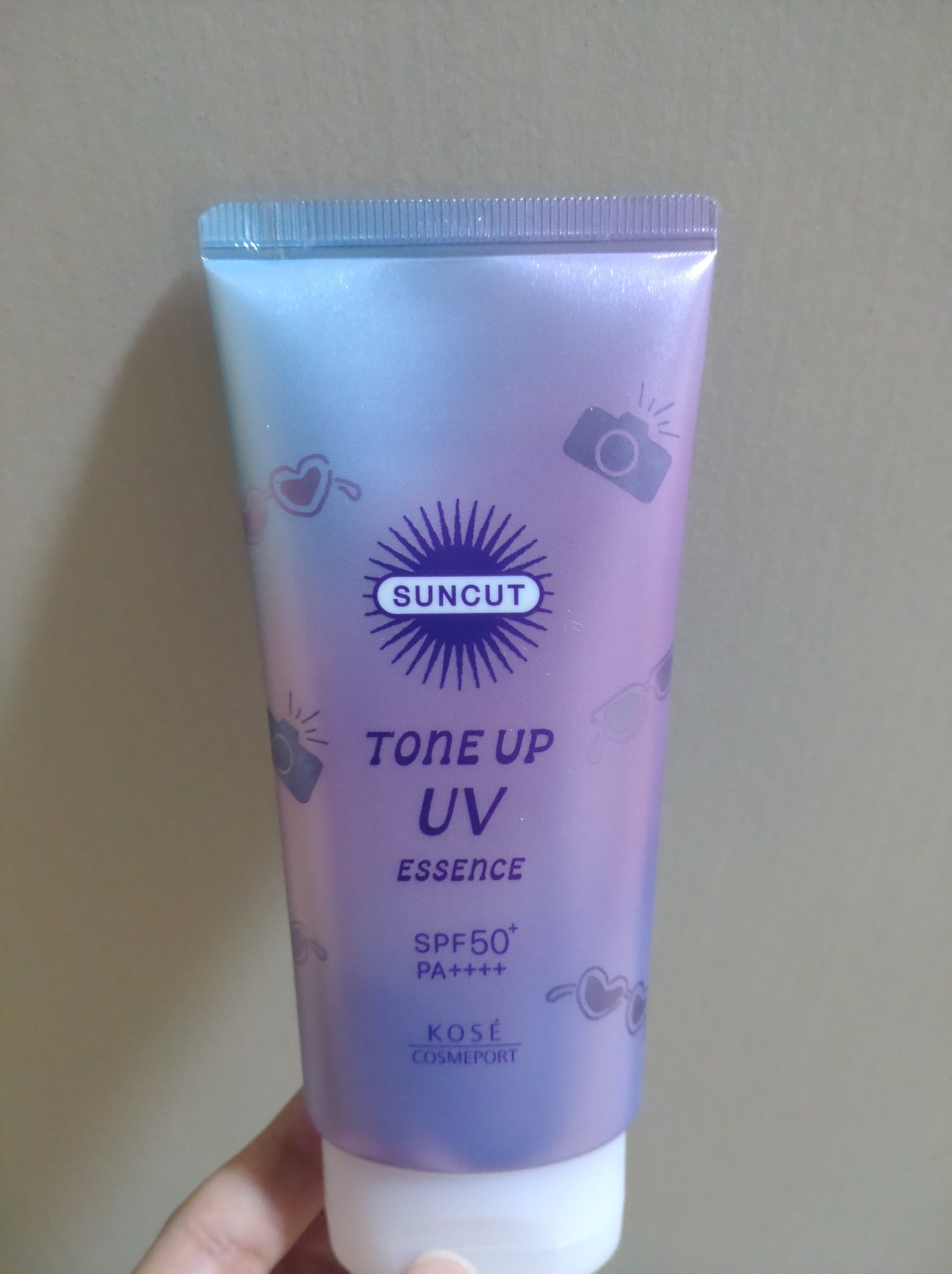サンカットR トーンアップUV エッセンス/サンカット®/日焼け止めローションを使ったクチコミ(1枚目)