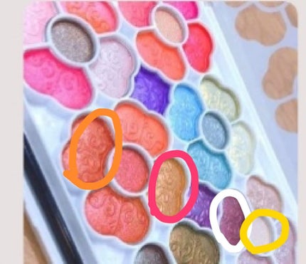 アイカラーパレット/ティアラガール/アイシャドウパレットを使ったクチコミ(3枚目)