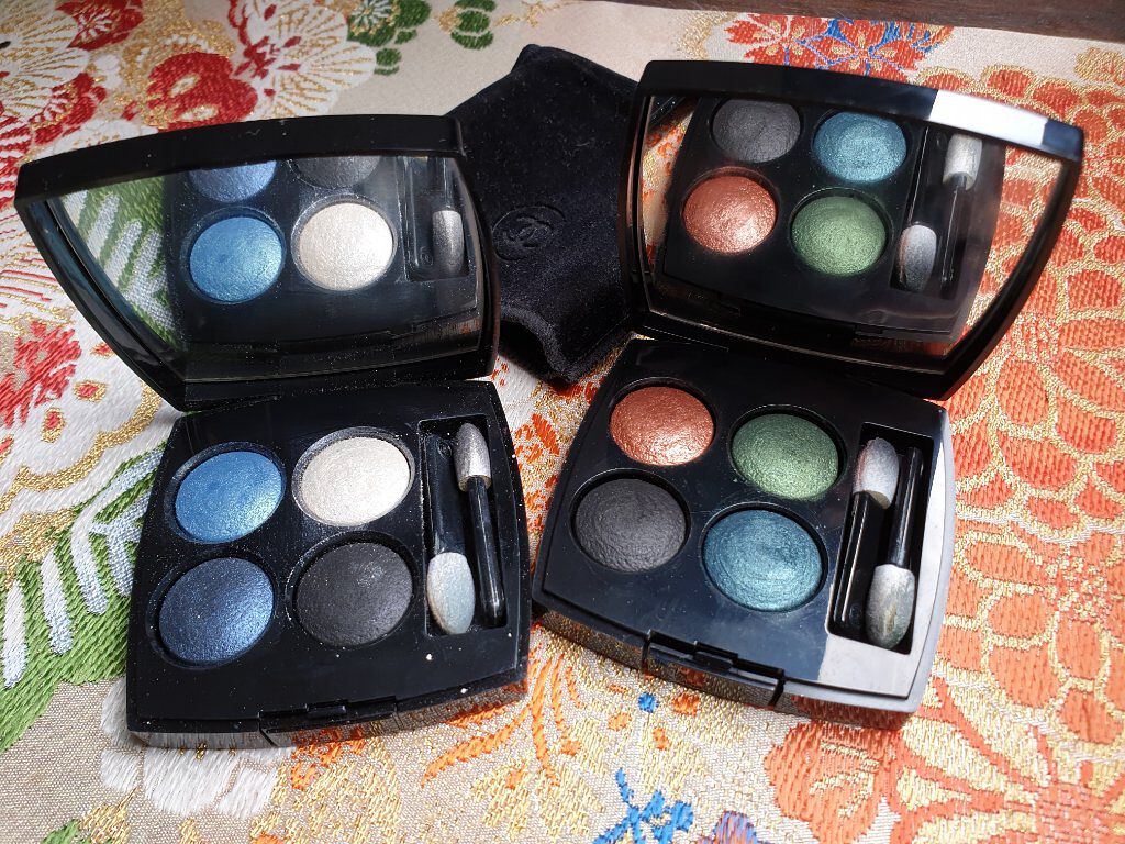 レ キャトル オンブル 306 スプランドゥール エ オダス/CHANEL/アイシャドウパレットを使ったクチコミ（1枚目）