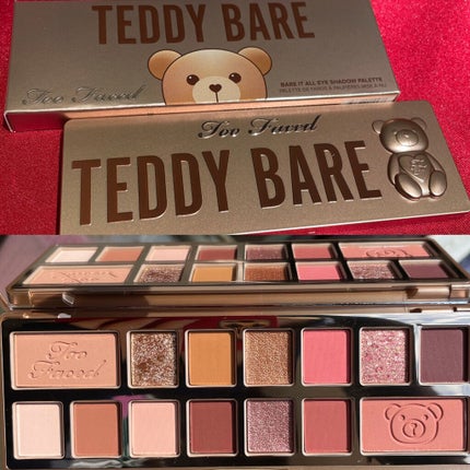 テディ ベア アイシャドウ パレット/Too Faced/アイシャドウパレットを使ったクチコミ(2枚目)