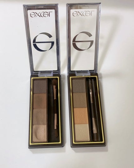 スタイリング パウダーアイブロウ SE02 ライトブラウン/excel/パウダーアイブロウの画像