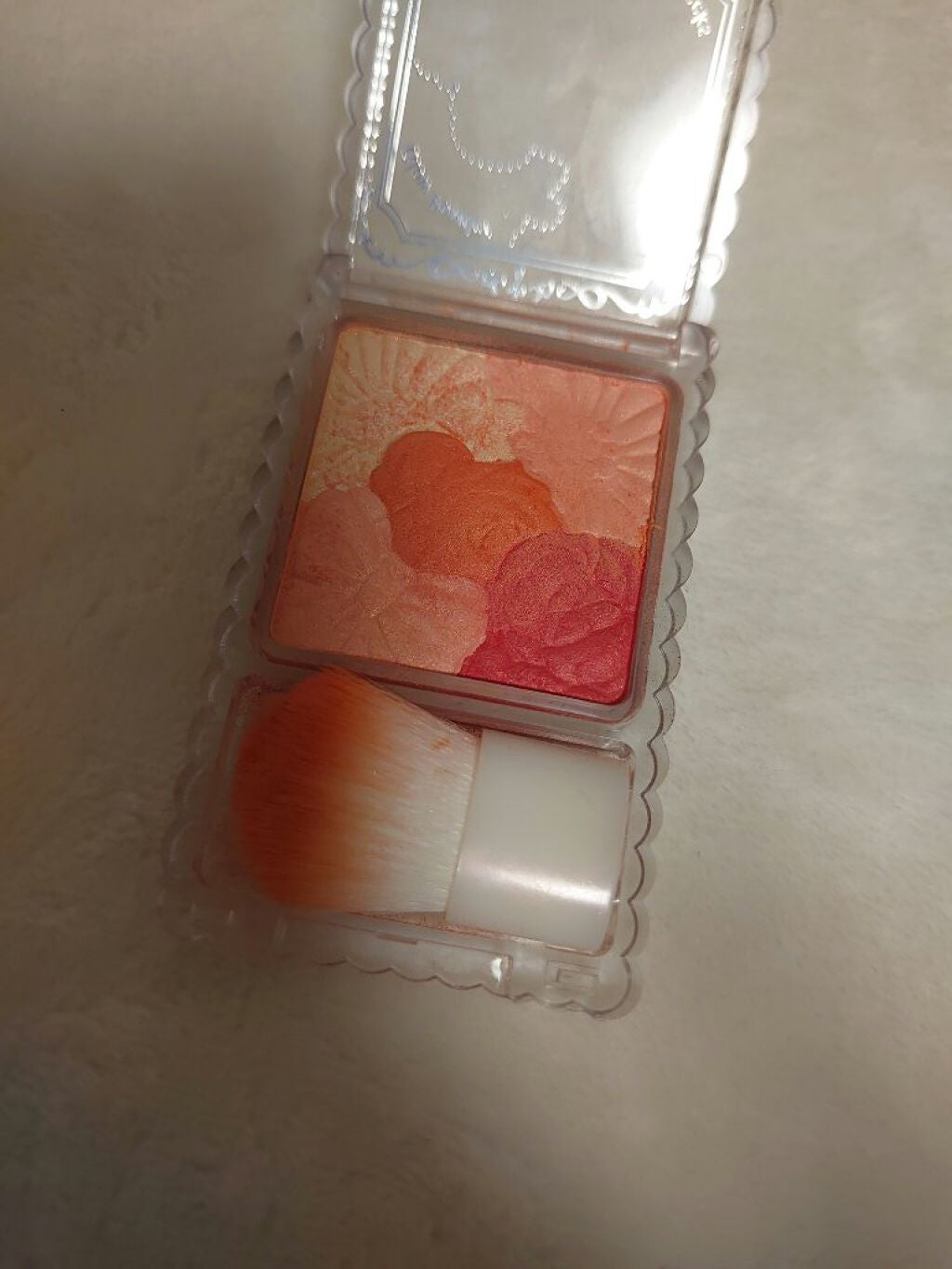 グロウフルールチークス/キャンメイク/パウダーチークを使ったクチコミ(1枚目)