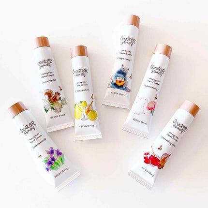 ワンダーハニー はちみつの森のハンドクリームギフト/VECUA Honey/トライアルキットを使ったクチコミ(4枚目)