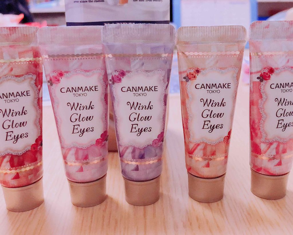 ウィンクグロウアイズ/キャンメイク/ジェル・クリームアイシャドウを使ったクチコミ(1枚目)