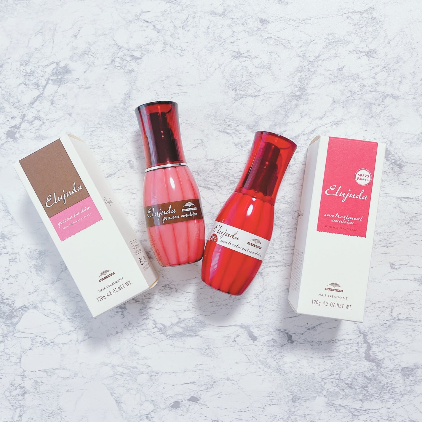 エルジューダ サントリートメントエマルジョン/エルジューダ/ヘアミルクを使ったクチコミ(1枚目)