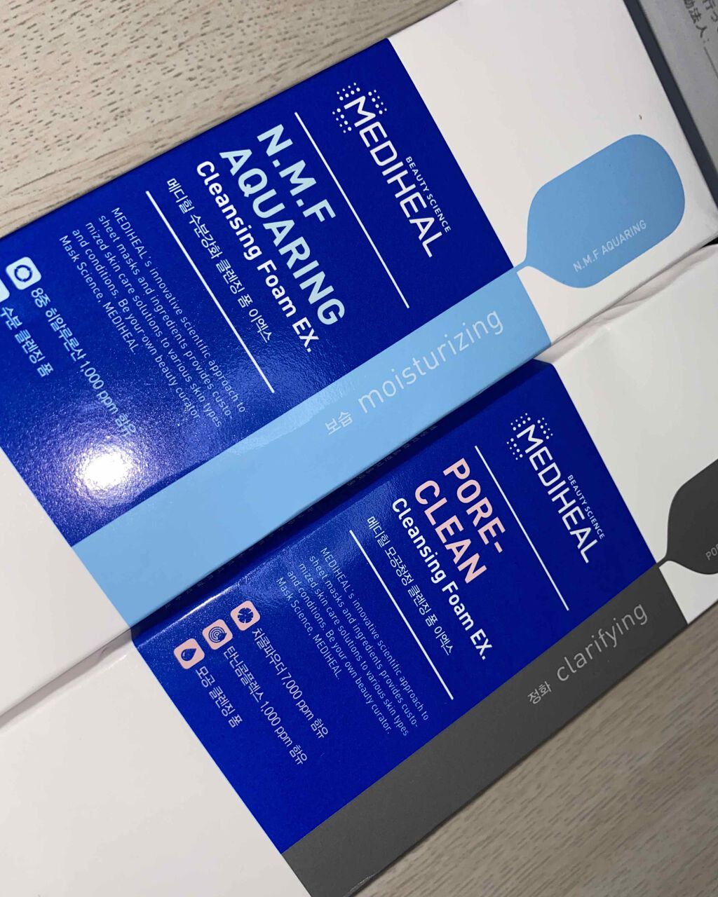 N.M.F アクアリング クレンジングフォーム JEX/MEDIHEAL/洗顔フォームを使ったクチコミ（1枚目）