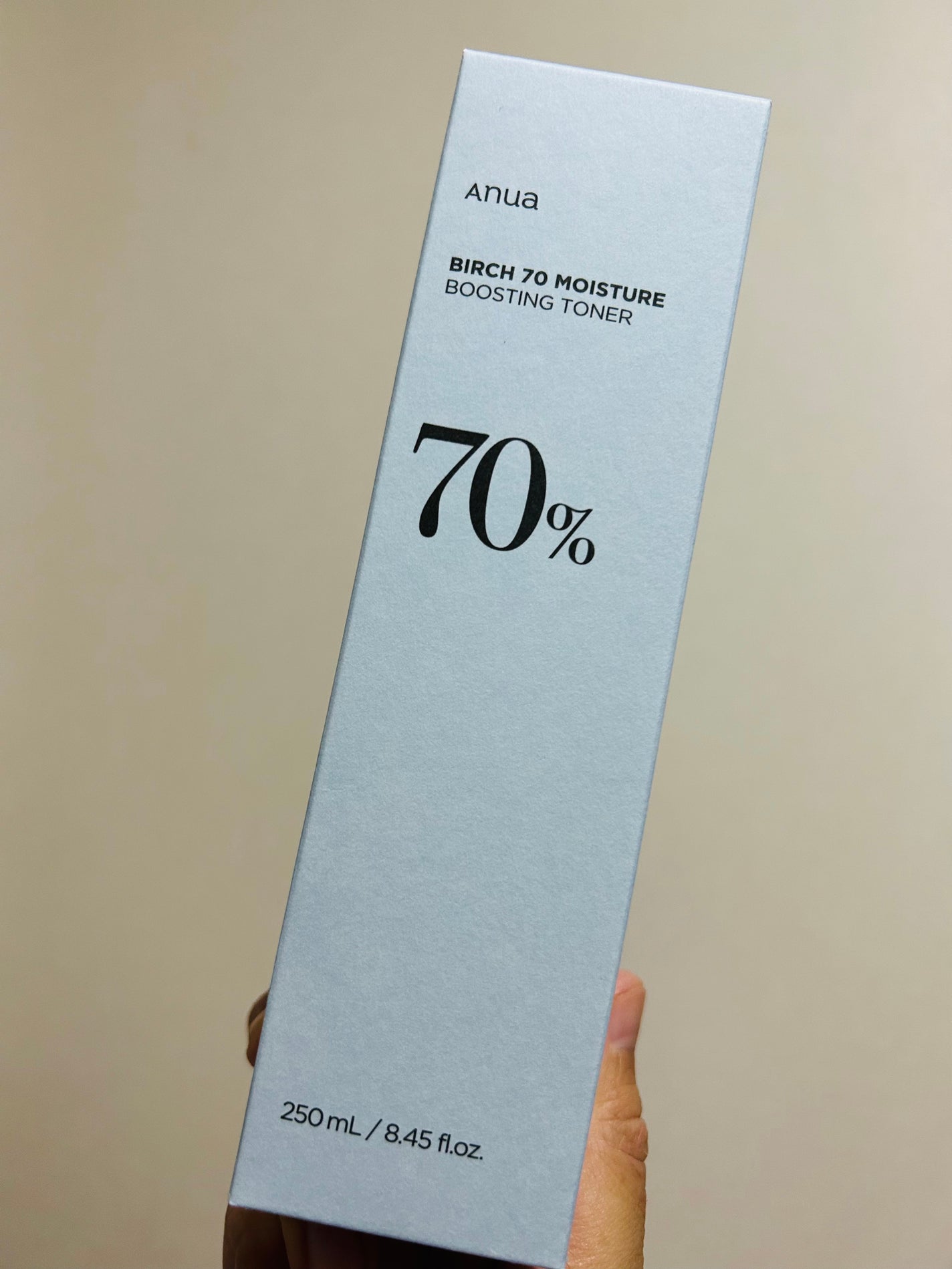 シラカバ 70% 水分ブースティングトナー/Anua/化粧水を使ったクチコミ(2枚目)