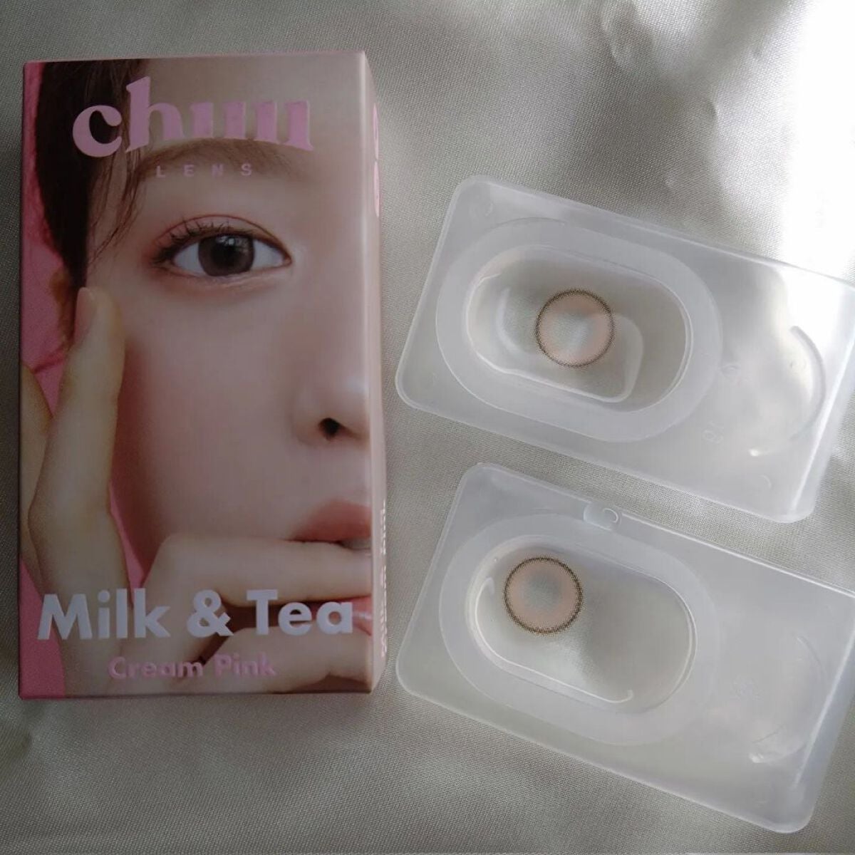 chuuLENS Milk&Tea 1day/chuu LENS/ワンデー(1DAY)カラコンを使ったクチコミ(1枚目)